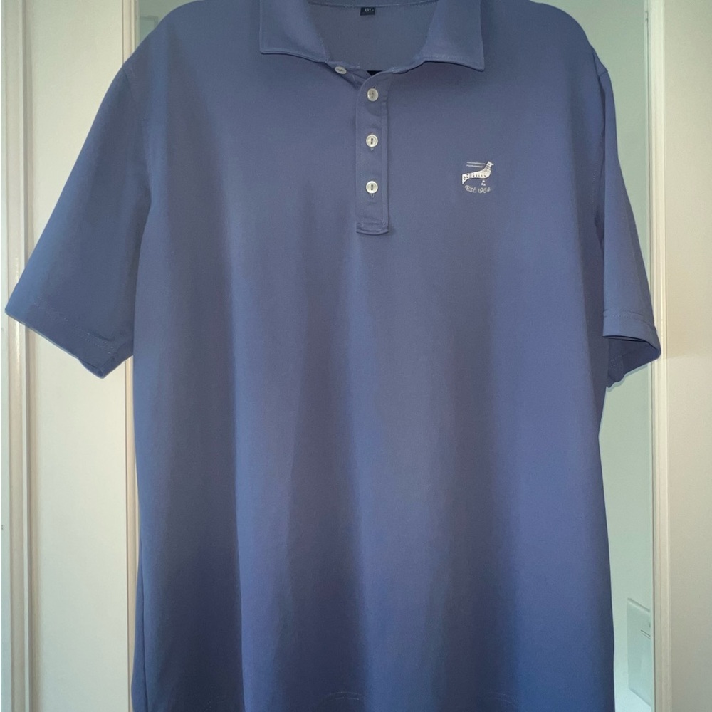 Peter Millar Crown Crafted Men's Blue Polo Shirt